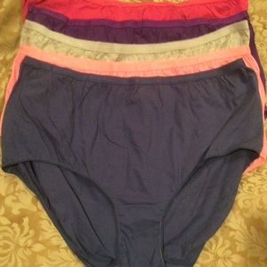5 pack comfort choice underwear’s multiple colors